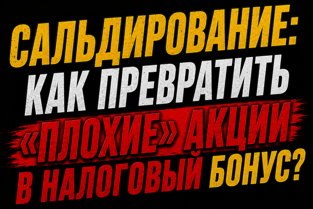 Как правильно сальдировать результаты после торговли акциями на бирже