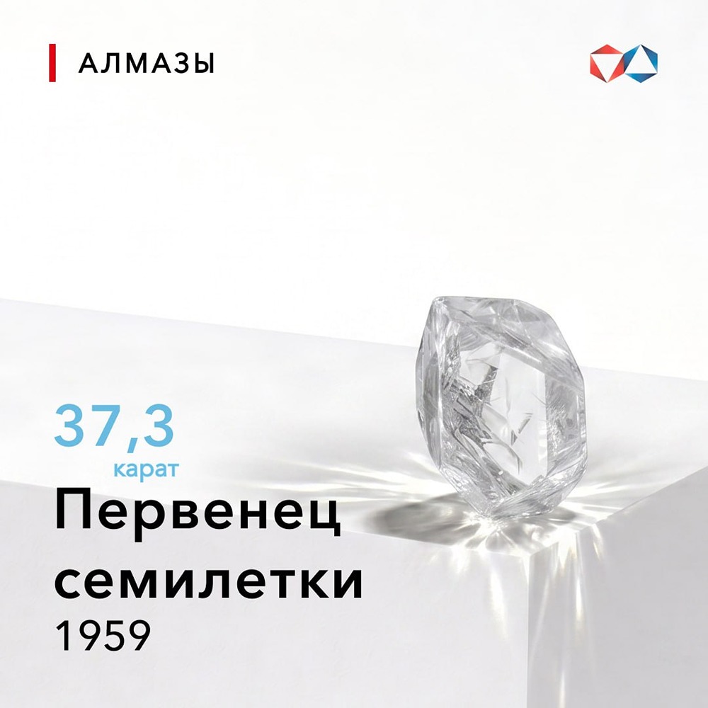 Алмаз «Первенец семилетки» положил начало традиции именовать кристаллы в СССР