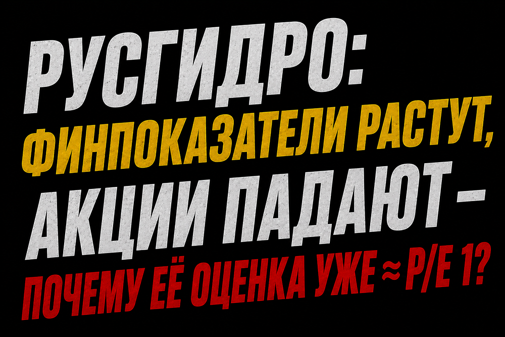Прогноз цены акций «Русгидро»: в чем подводные камни? Разбираемся