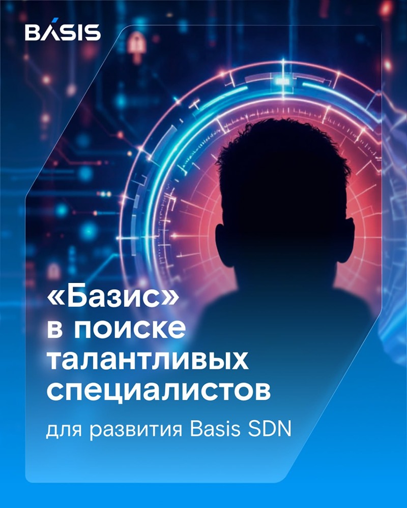 Актуальные вакансии в «Базисе»: нужны профи в сетевых технологиях