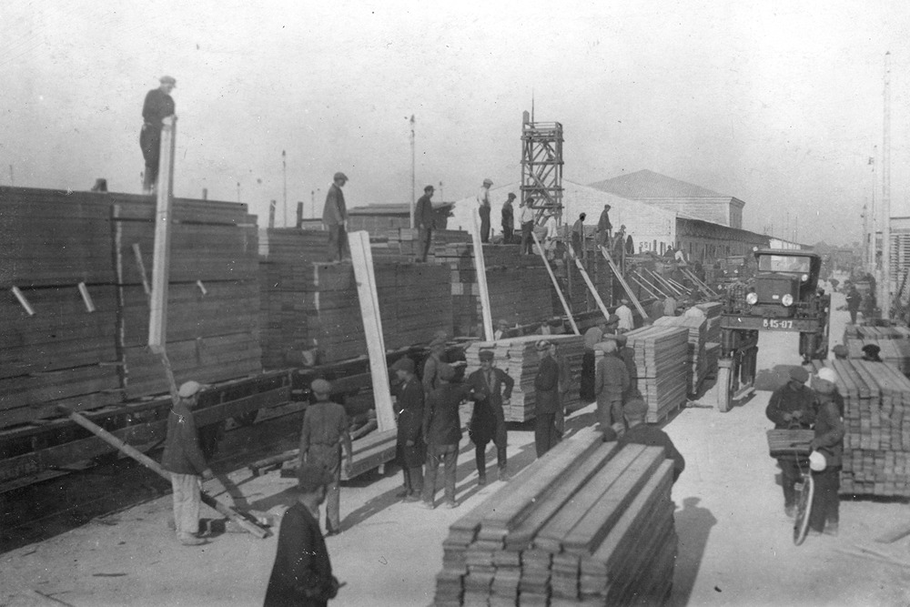 Новороссийск — ключевой порт для экспорта леса с 1917 года