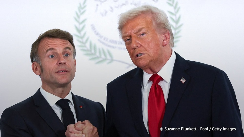 Диалог Макрона и Трампа на G7: спор о пошлинах и цифровых налогах