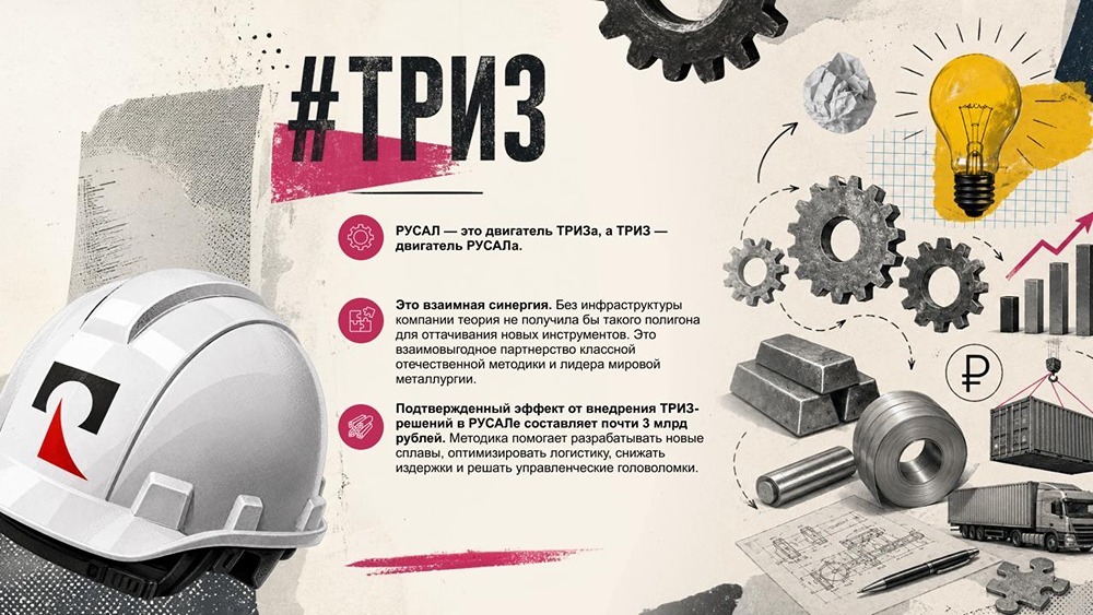 ТРИЗ в РУСАЛе: от обучения до проектов с экономическим эффектом