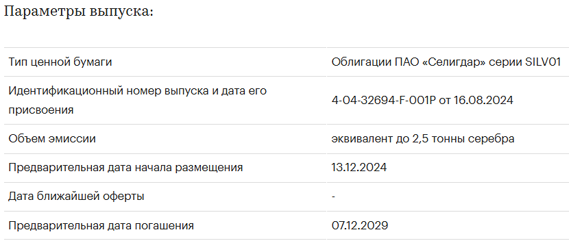 «Эксперт РА» присвоил ожидаемый кредитный рейтинг облигациям серии SILV01, планируемым к выпуску ПАО «Селигдар», на уровне ruA+(EXP)