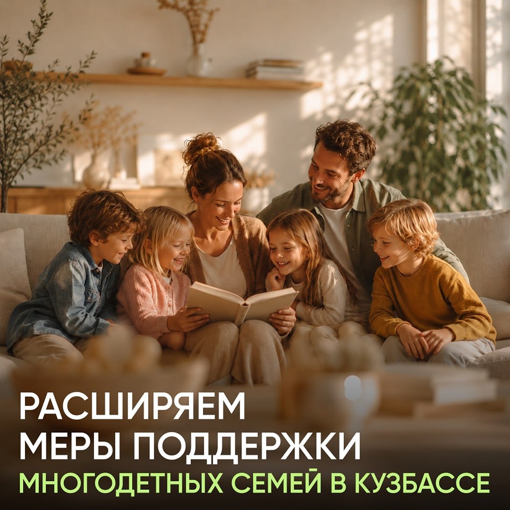 ДОМ.РФ расширяет меры поддержки многодетных семей в Кузбассе