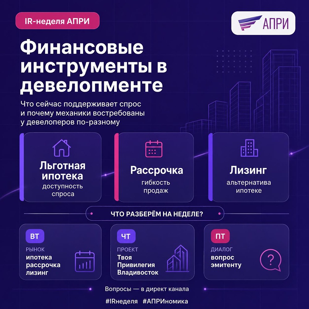 Проект «Твоя Привилегия» во Владивостоке: роль в портфеле АПРИ