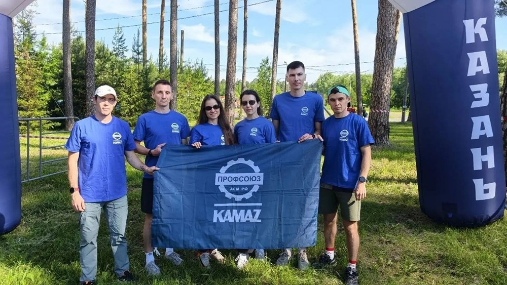 Сила команды: КАМАЗ занял 4‑е место в экстремальном забеге