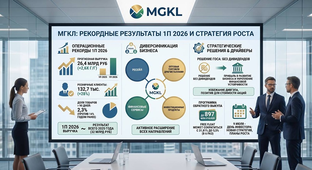 МГКЛ подтвердила статус быстрорастущей компании в I полугодии 2026