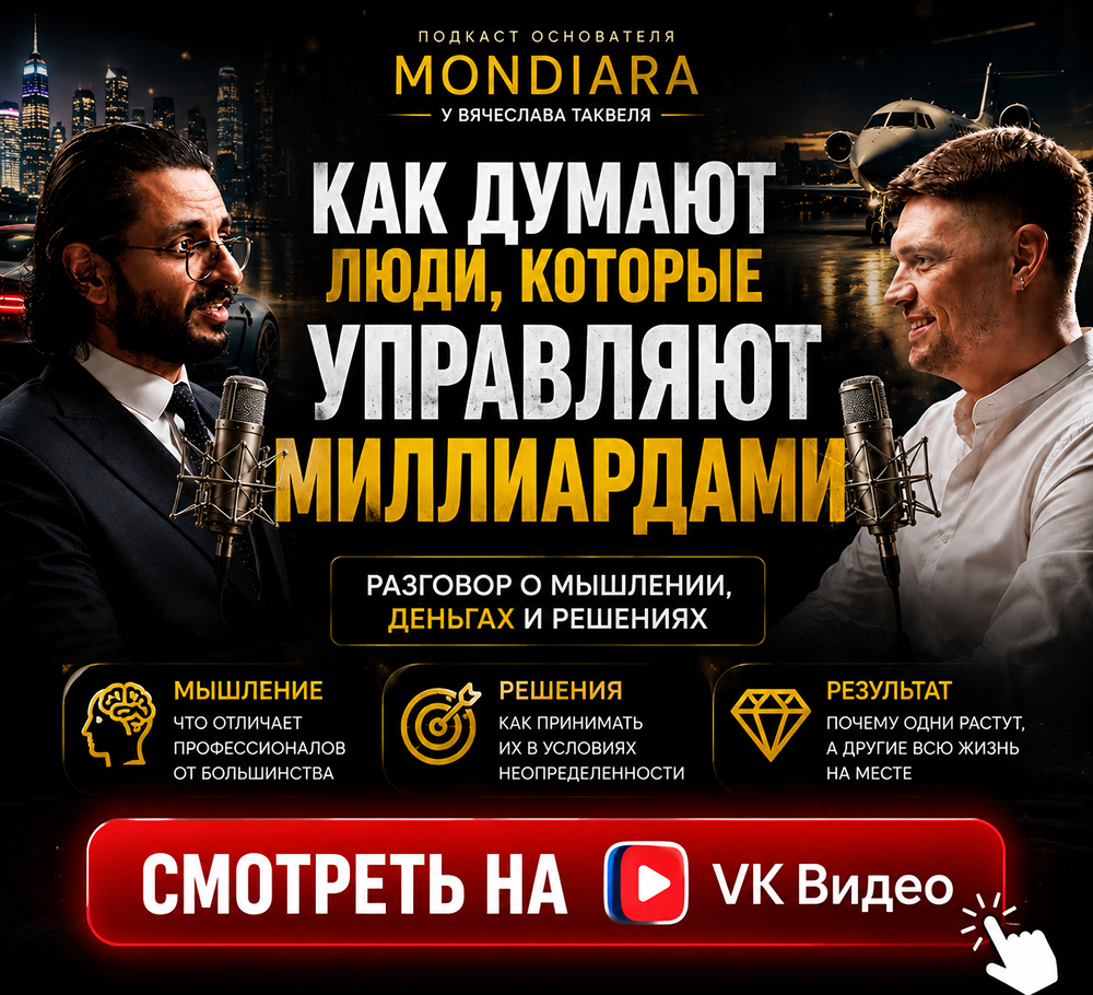 Как думают люди, которые управляют миллиардами: разговор о мышлении, деньгах и принятии решений