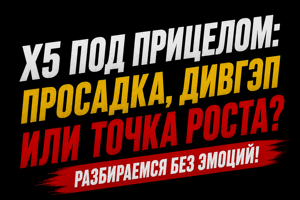 Акции Х5: будущее котировок и что ждать в следующие годы — фундаментальный взгляд