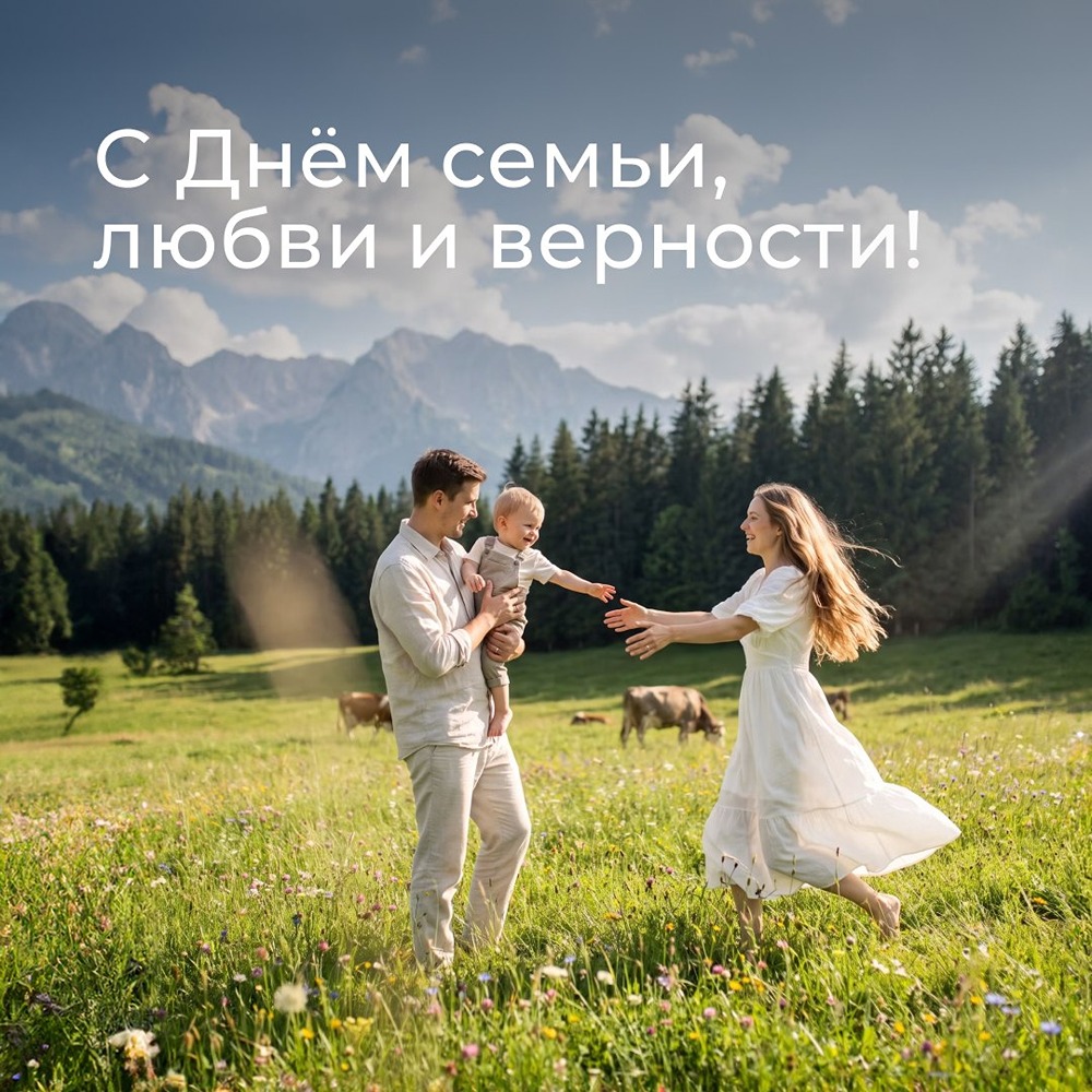Компания «Теремъ» поздравляет с Днём семьи, любви и верности