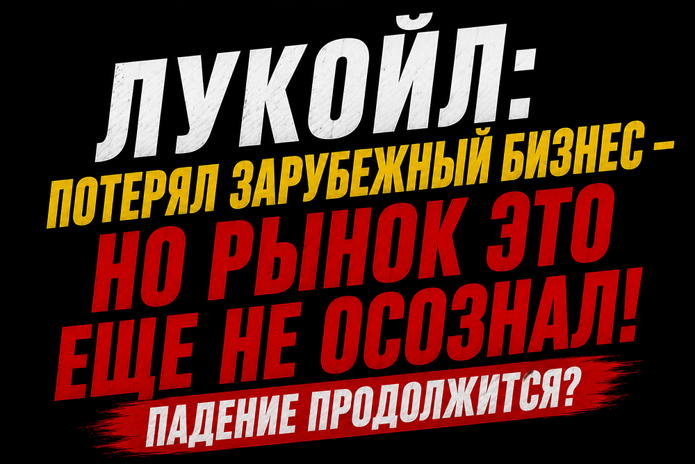 Акции Лукойл в долгосрок: потеря зарубежных активов и обесценение на 1,667 трлн ₽ — почему таргет 5000 ₽ может снизиться