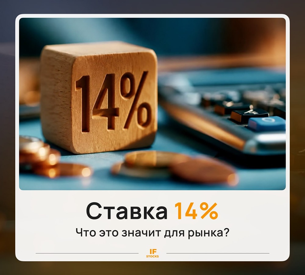 ЦБ снизил ставку до 14%: что делать инвестору