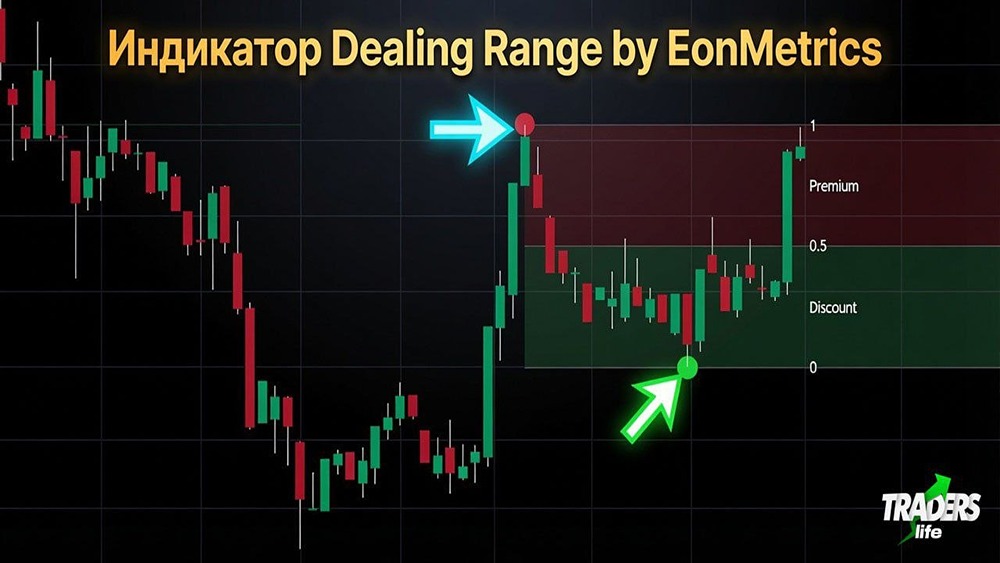 Индикатор Dealing Range: строим диапазон в реальном времени и ловим развороты у границ