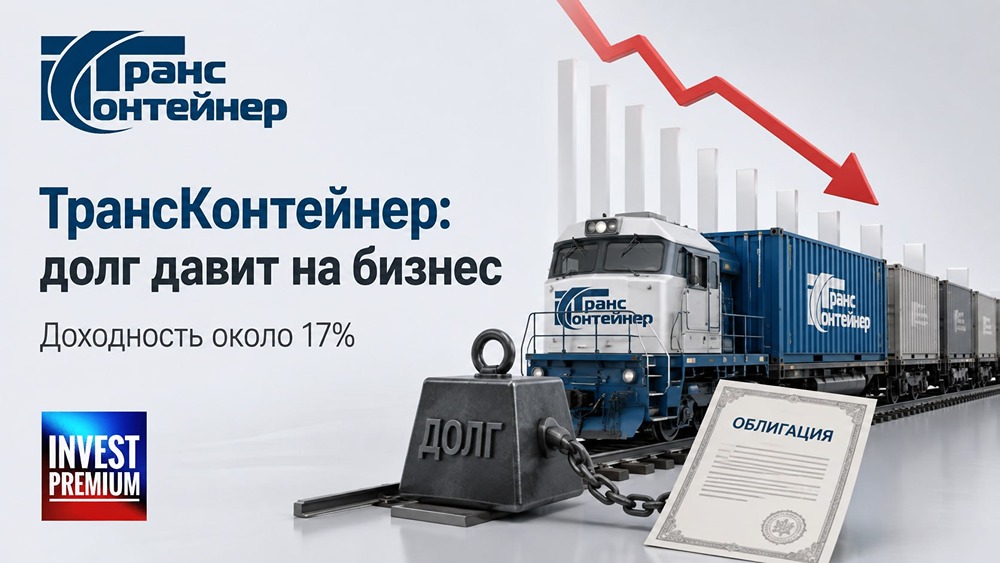 Облигации ТрансКонтейнера: высокая доходность на фоне роста долга и убытков: стоит ли покупать