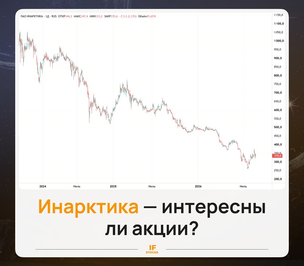 Есть ли сейчас идея в акциях «Инарктика»? Разбор ситуации и прогноз на 2026 год