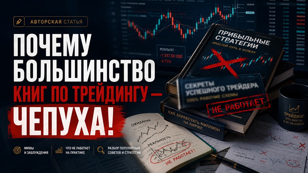 Сколько книг нужно прочитать, чтобы начать стабильно и прибыльно торговать акциями — и почему ответ не в количестве