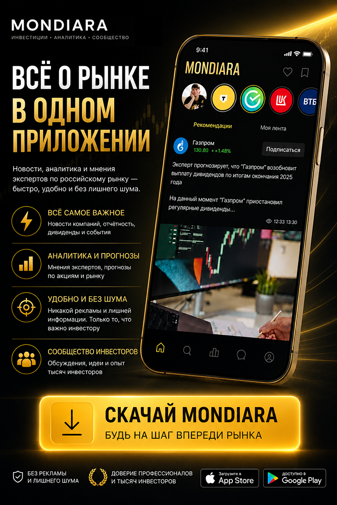 MONDIARA — приложение для инвесторов: новости, акции и аналитика фондового рынка в одном месте