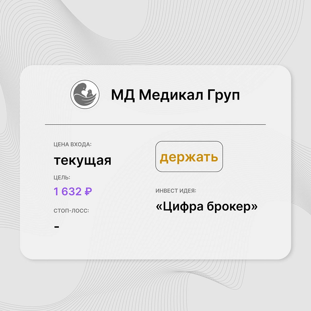 Инвест-идея по акциям «Мать и дитя»: компания продолжает показывать высокие темпы роста