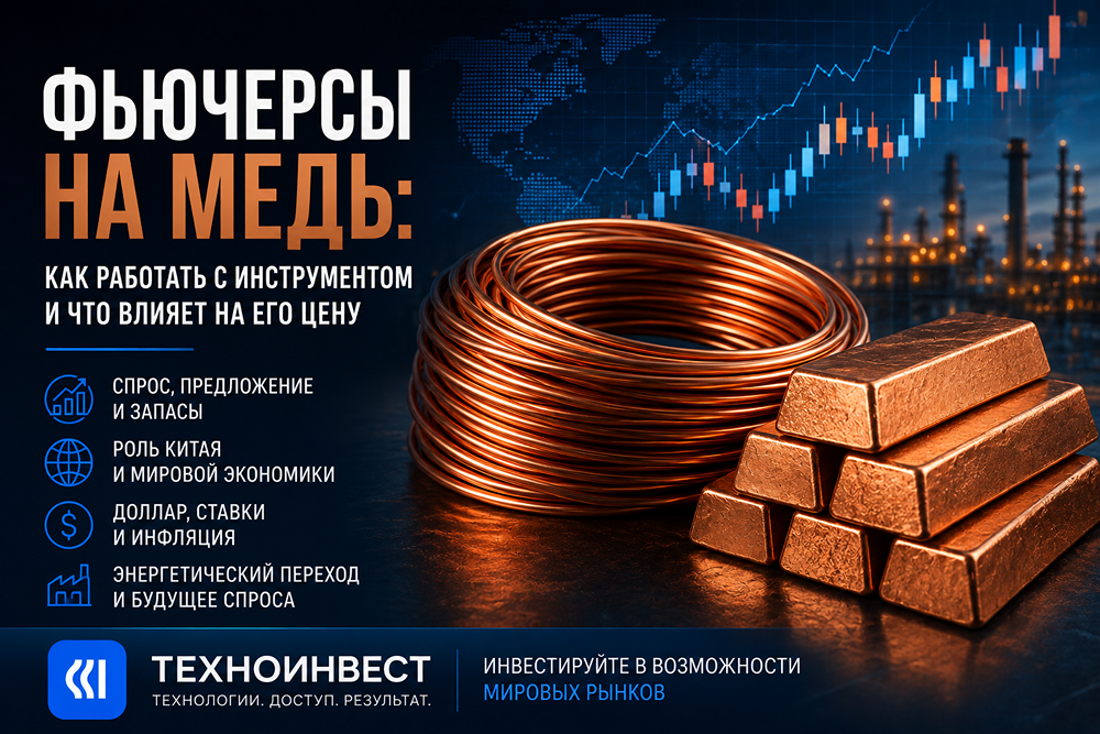 Станет ли дефицит меди драйвером роста фьючерсов в ближайшие годы? Глобальный разбор ситуации