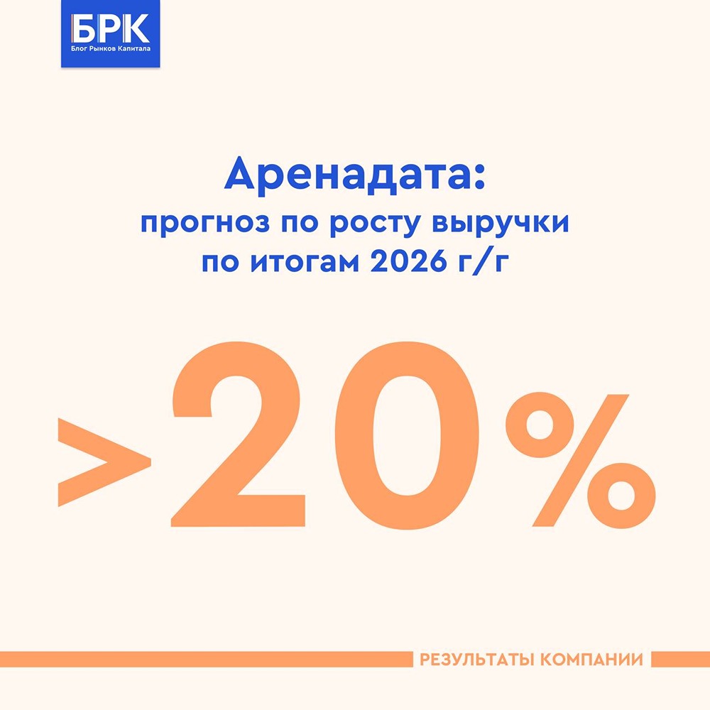 Денежная позиция 1,6 млрд ₽: Аренадата держит баланс под контролем