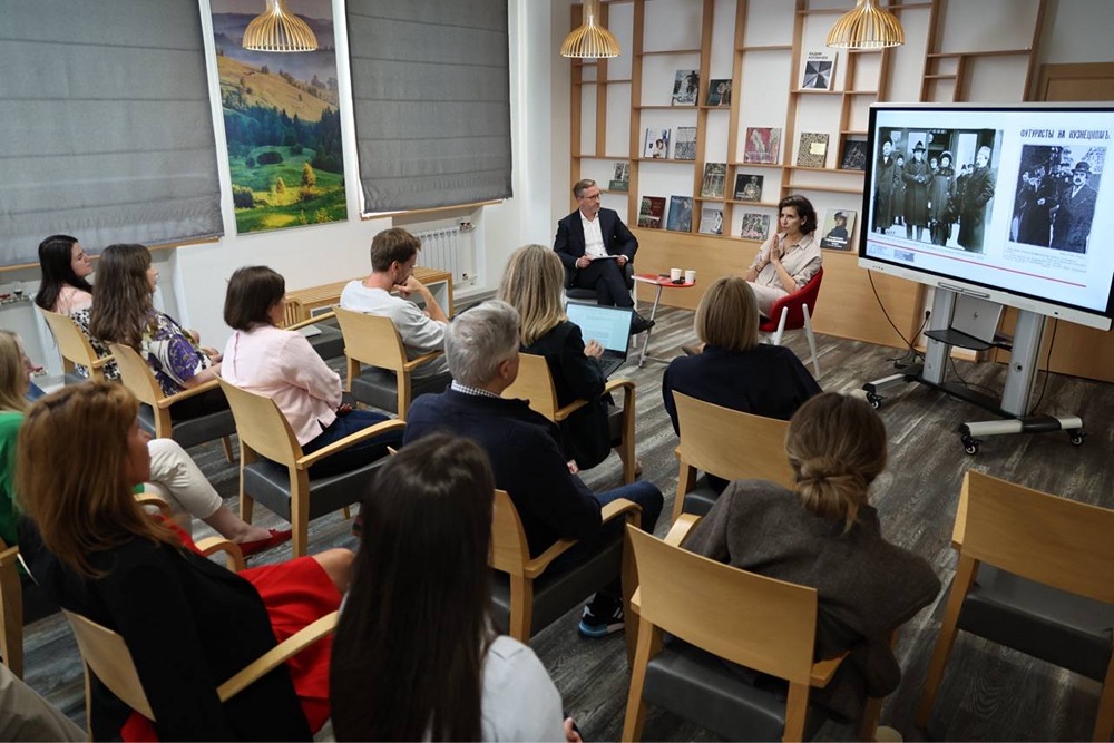 «Северсталь» провела встречу в рамках проекта «Культурный обмен» с Европейским университетом и Эрмитажем