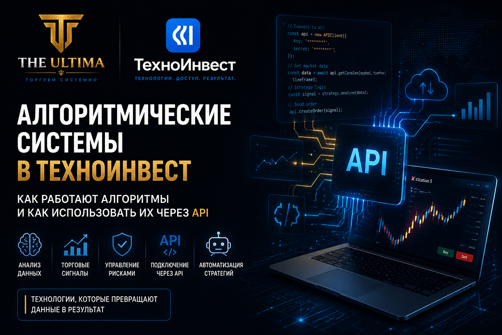 Алгоритмическая торговля на фондовом рынке через API: как «ТехноИнвест» меняет подход к рынку акций и деривативов