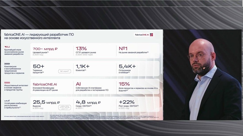 fabricaONE.AI делает ставку на практический эффект от ИИ: решения внедряют для оптимизации производства, логистики, автоматизации, компьютерного зрения — без экспериментов ради экспериментов