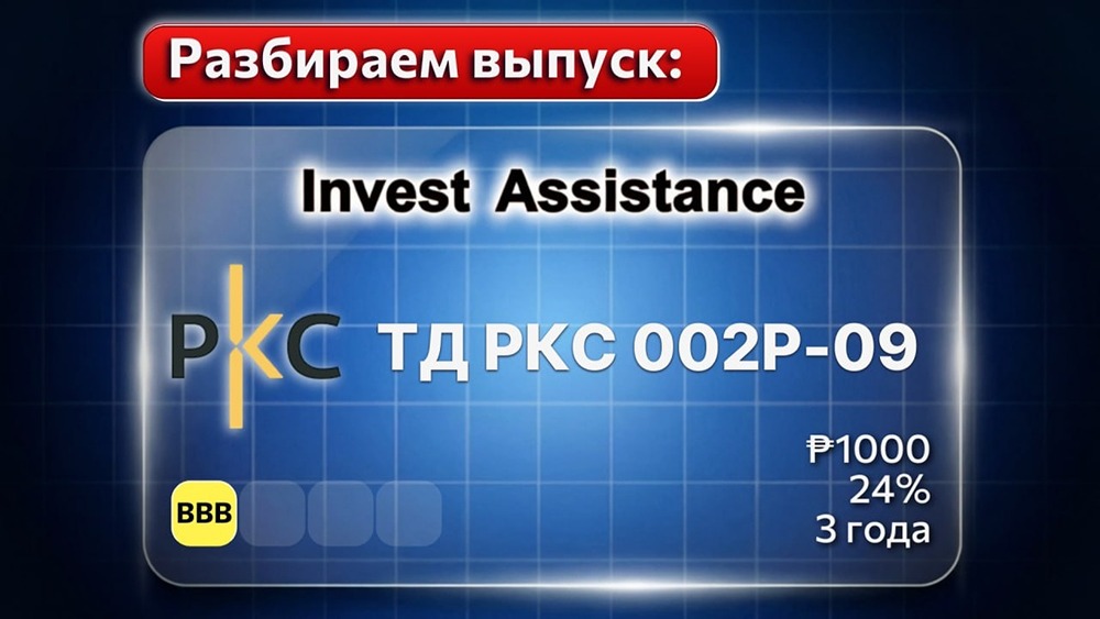 Выпуск облигаций ТД РКС серии 002Р-09 на 3 года: почему высокая доходность — сигнал тревоги, а не повод для покупки