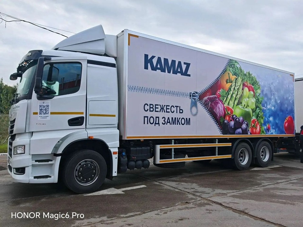 Рефрижератор на шасси КАМАЗ‑65658 в опытной эксплуатации у «Магнита»: специалисты «КАМАЗа» собрали обратную связь от водителей и провели обучение