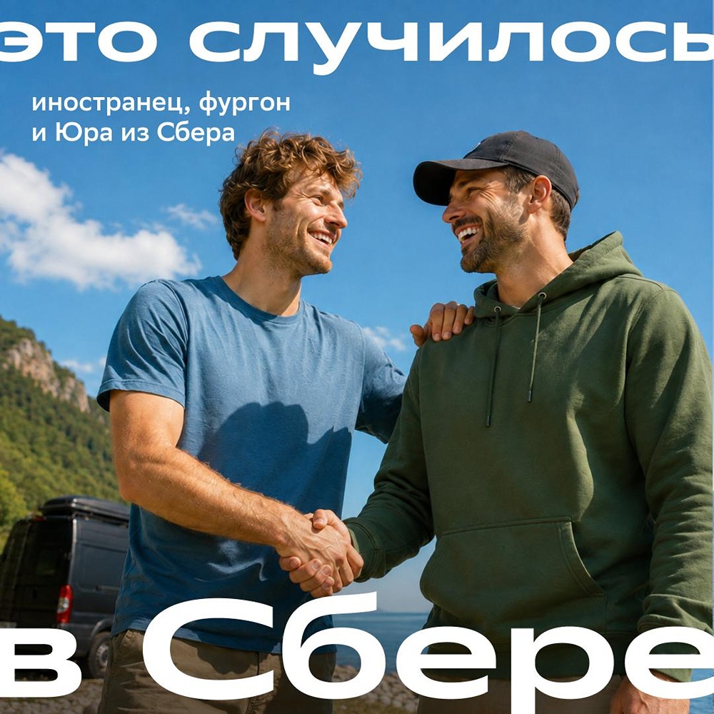 Язык помощи не требует перевода: сотрудник Сбера Юра помог путешественнику из Германии — заказал запчасть для автодома и оформил карту для оплаты покупок в России
