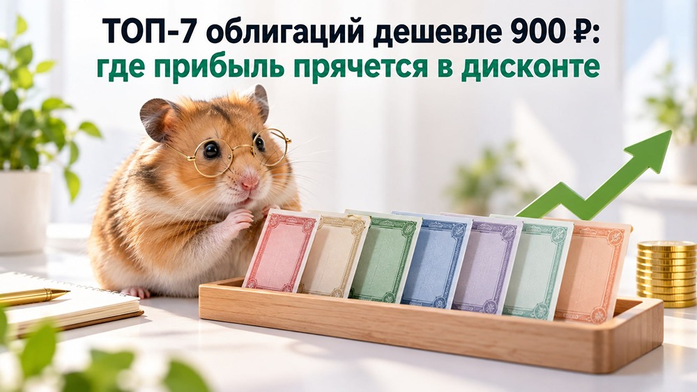 Облигации с дисконтом до 43%: топ-7 бумаг для заработка на разнице с номиналом