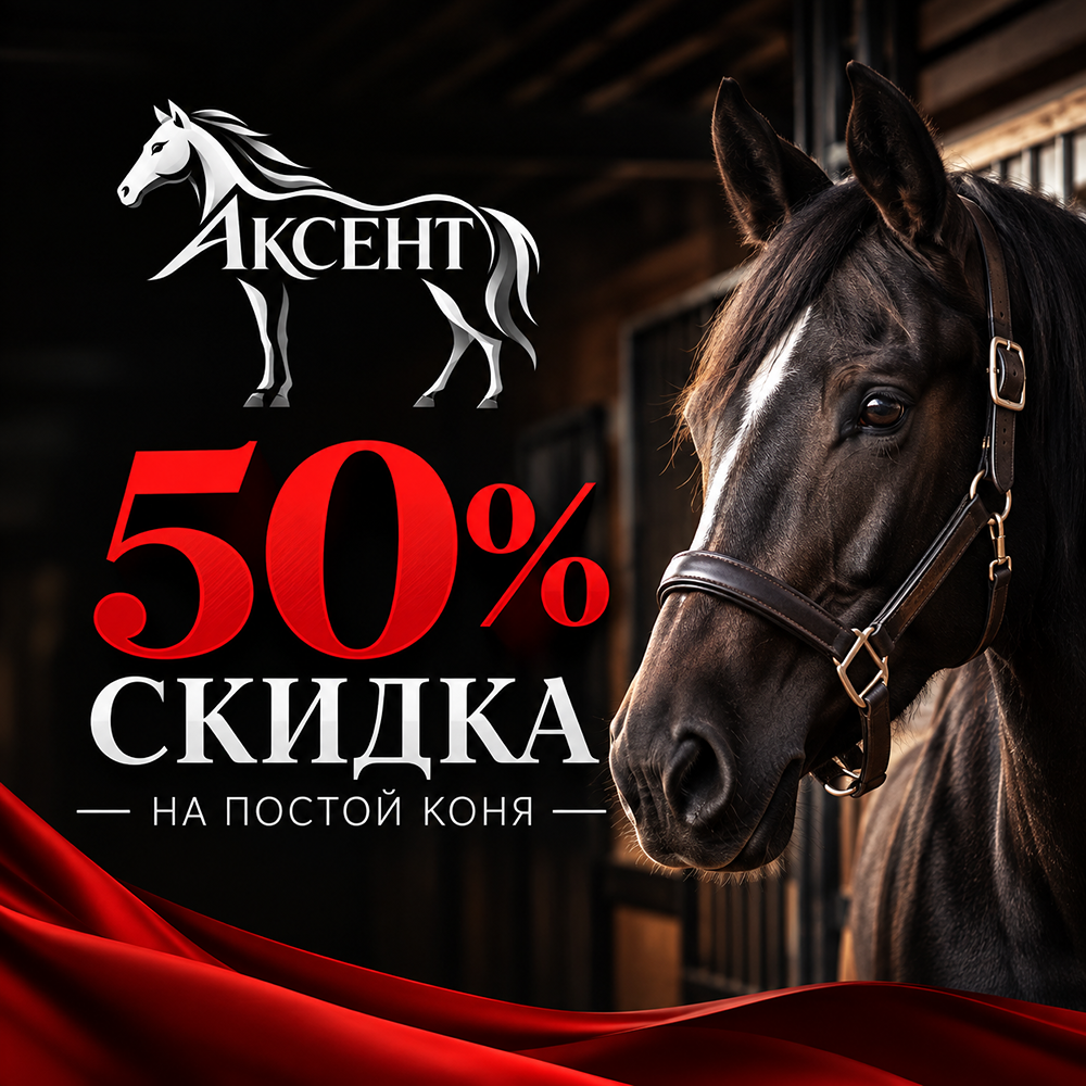 Постой лошади в Московской области и Сергиевом Посаде — 50% скидка в КСК «Аксент»