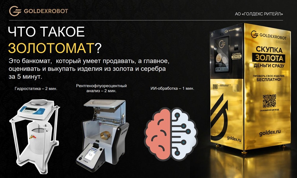 «Голдекс»: как заработать на золотоматах через облигации и ЗПИФ