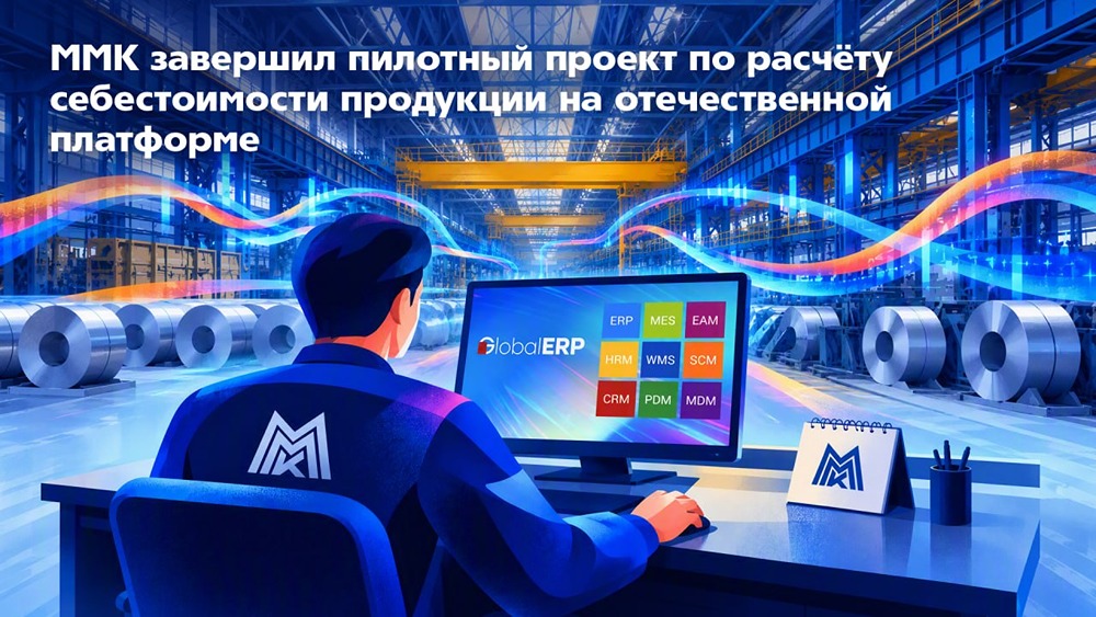 ММК: расчёт себестоимости на Global ERP — за 30 минут