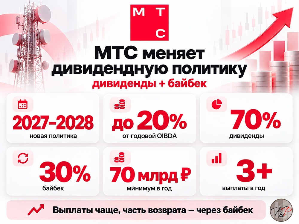 Три выплаты в год и байбек: что не так с новой политикой МТС