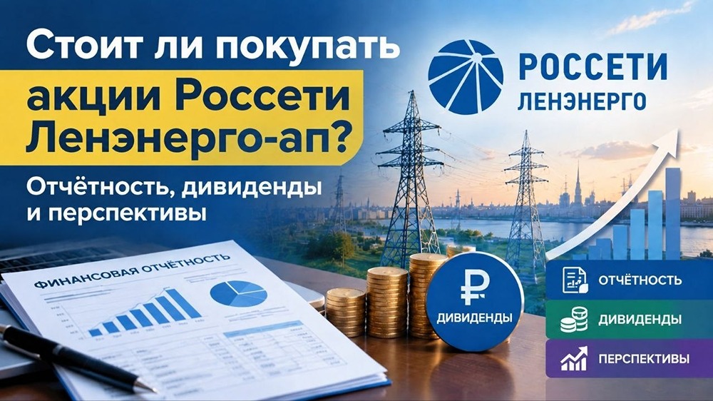 Акции «Россети Ленэнерго» ап: дивиденд 25,98 ₽ уже заработан за полгода — но цена у максимума