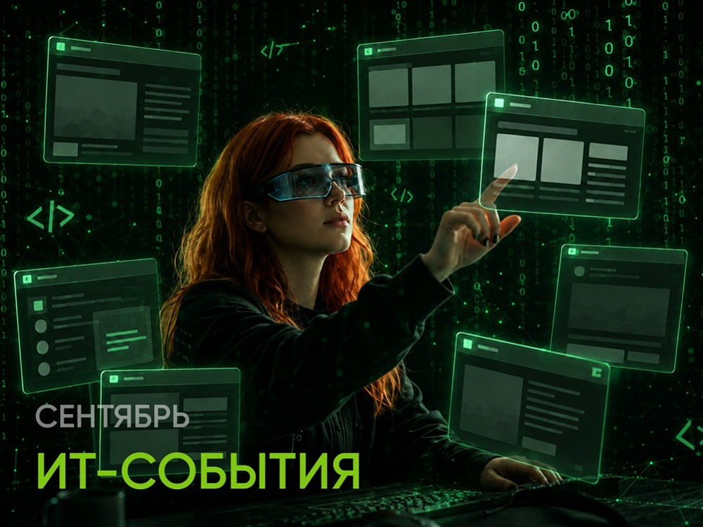 Восемь ключевых ИТ‑конференций сентября: ИИ, ML, финтех и инфраструктура