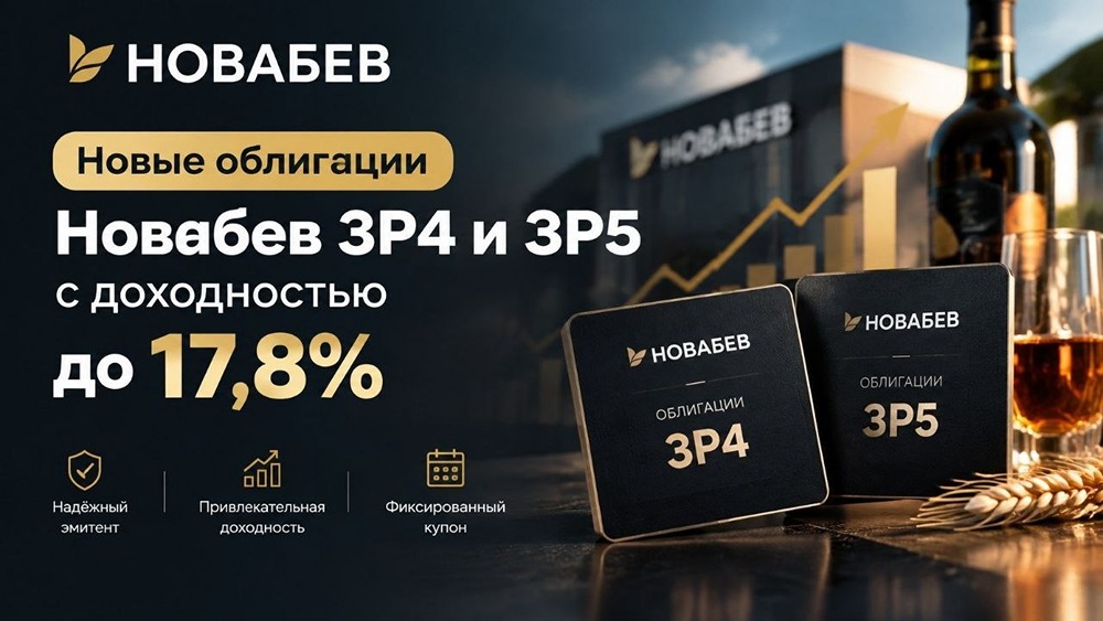 Стоит ли участвовать в размещении облигаций «Новабев» серий 3Р4 и 3Р5 при купоне ниже 15,5%