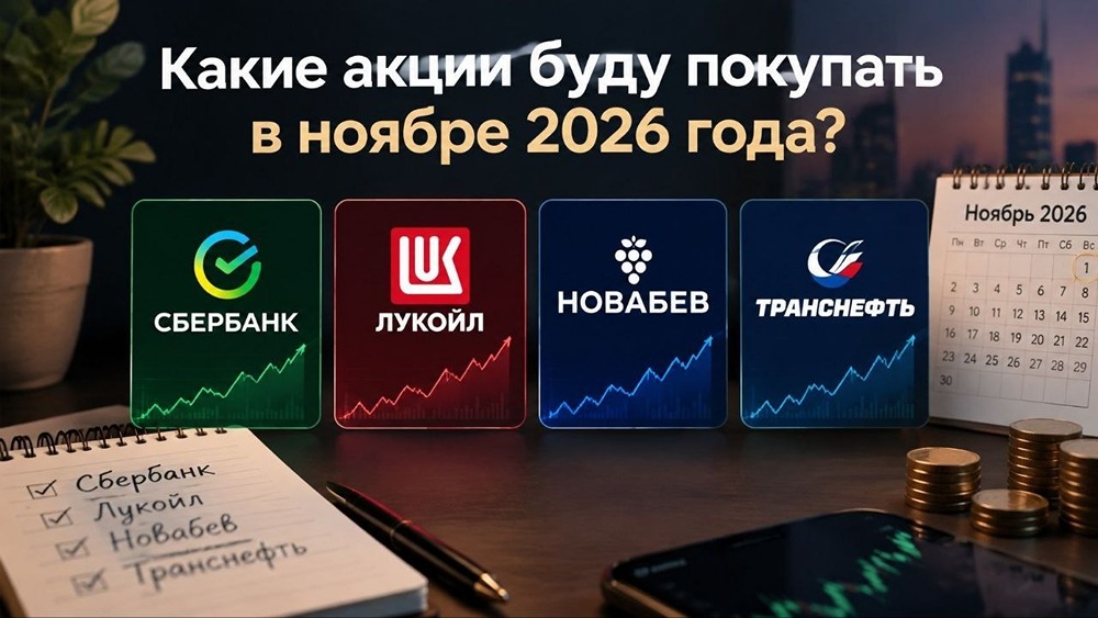 К каким акциям присмотреться в ноябре 2026 года? Мнение частного инвестора