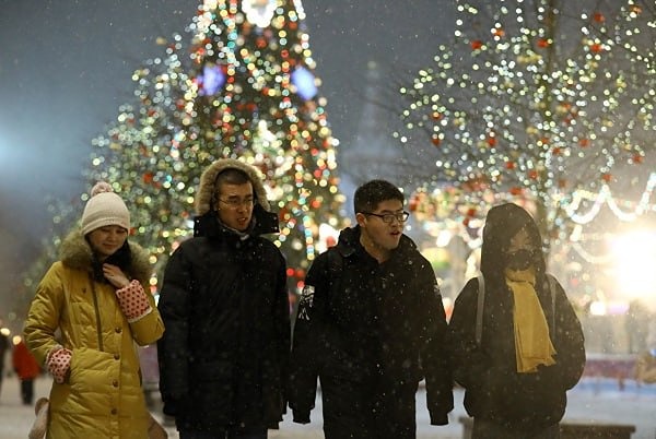 У иностранцев растёт интерес к празднованию Нового года в России
