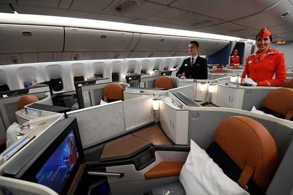 Количество перелётов бизнес-классом по России увеличилось на 19%