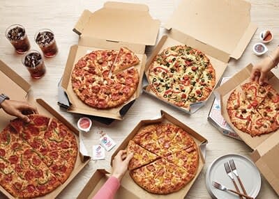 Domino's® встречает Новый год с акцией: скидка 50% на пиццу