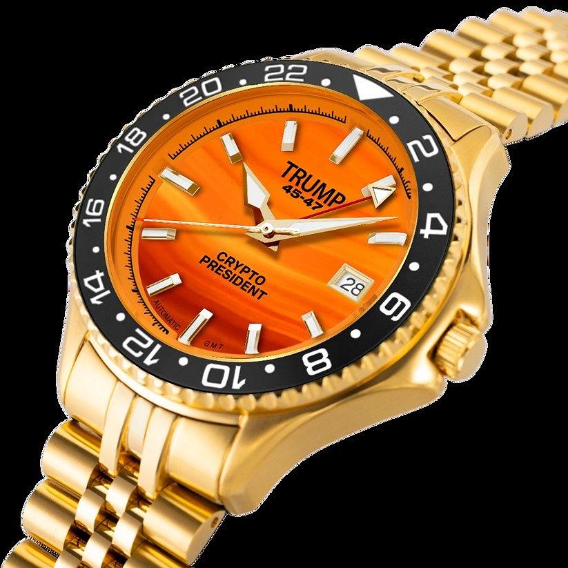 Официальные часы от Дональда Трампа поступили в продажу на его сайте