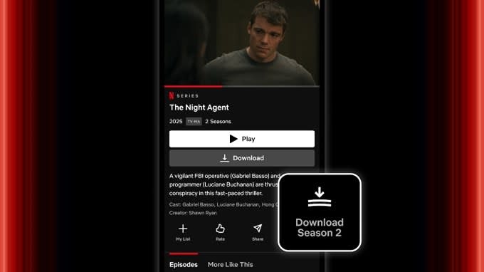 Netflix предоставляет пользователям iOS возможность загружать сразу весь сезон сериалов, что делает процесс просмотра ещё более комфортным