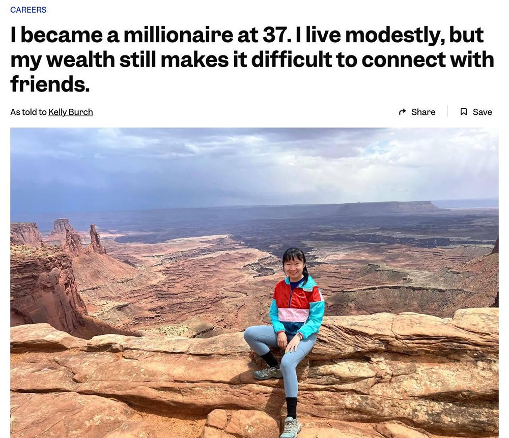 Проблемы богатых: в 37 лет девушка стала мультимиллионершей, но потеряла друзей