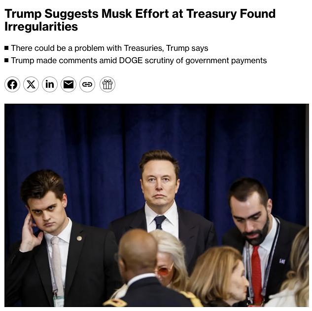 По словам Трампа, вероятно, размер государственного долга США меньше, чем предполагалось