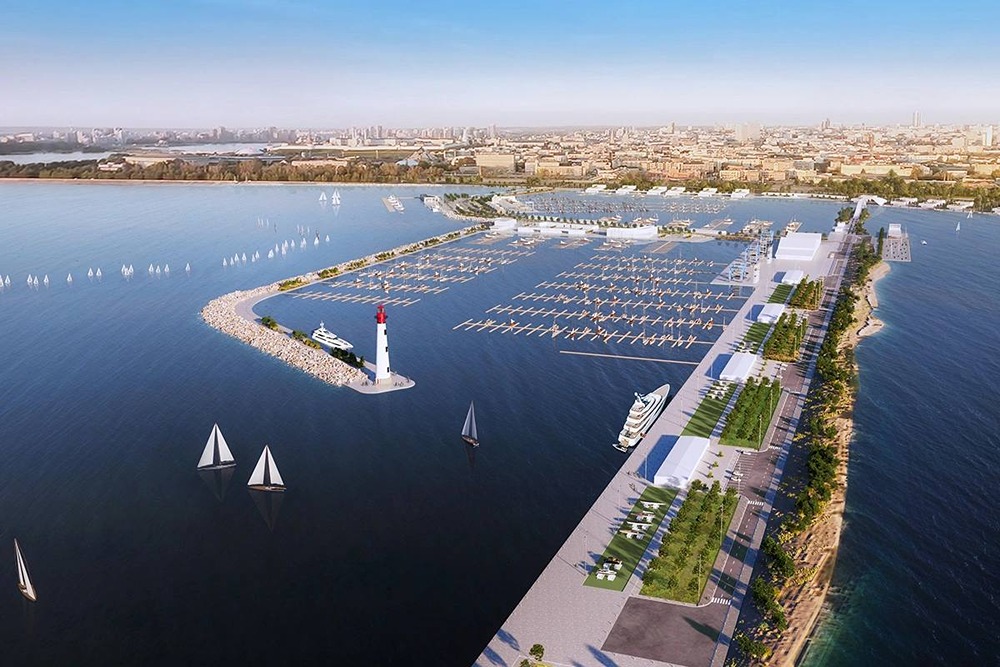 Глава администрации Казани объявил о строительстве в городе крупнейшего в стране яхтенного порта, способного принять до 700 судов