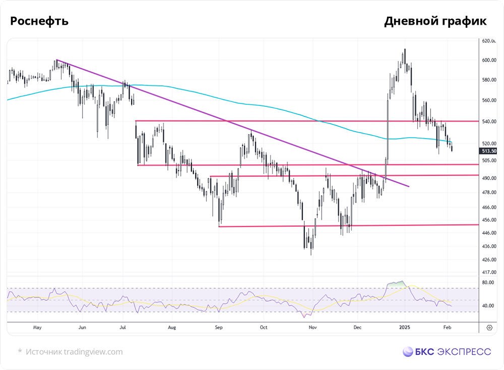 Компания «Роснефть» делает ставку на нефть и получает прибыль