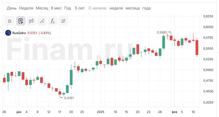 Инвесторы выразили недовольство в связи с тем, что «РусГидро» может не выплачивать дивиденды до 2028 года.